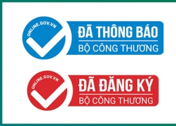 Cách phân biệt logo đã thông báo và đã đăng ký với Bộ công Thương