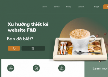 Xu hướng thiết kế website F&B: bạn đã biết?