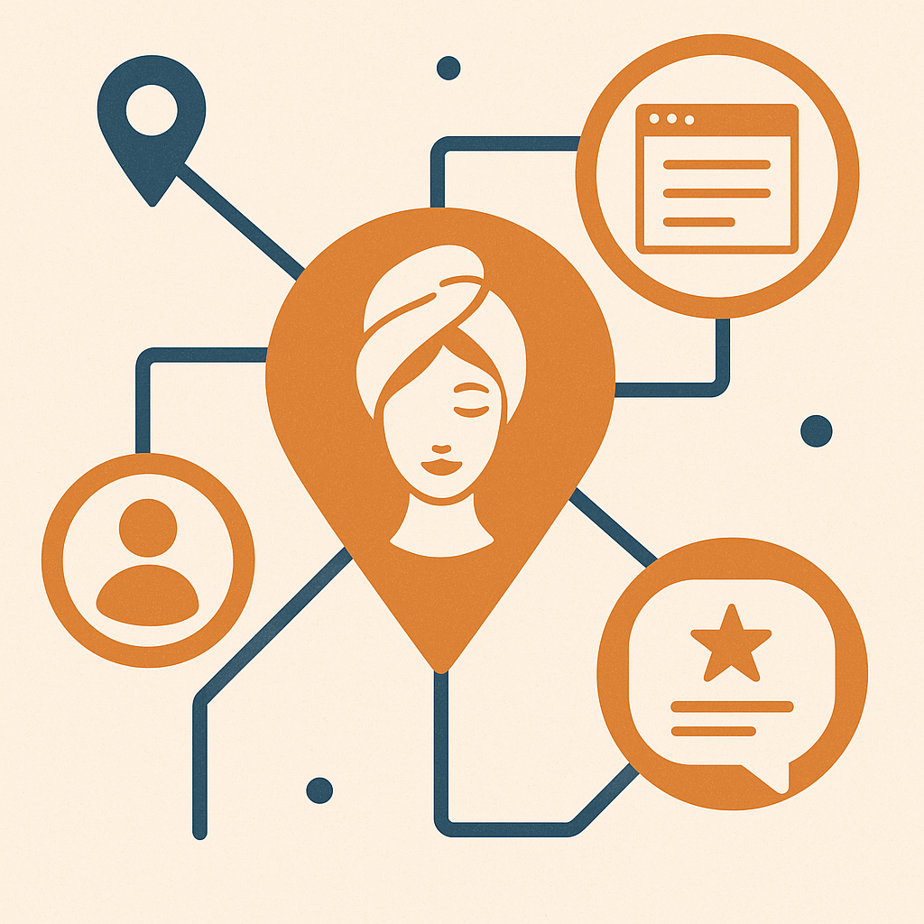 chăm sóc map spa và salon