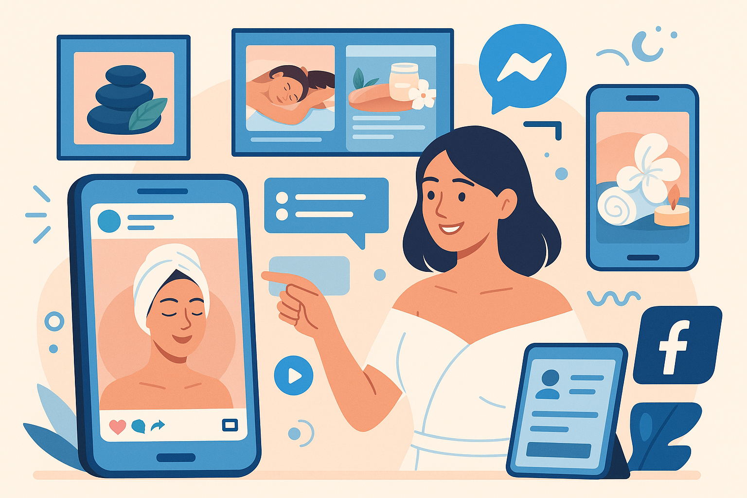 chạy quảng cáo facebook cho spa