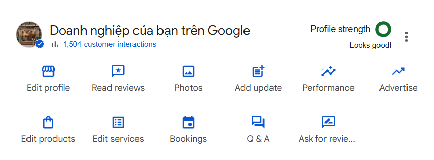 Google Maps sai vị trí doanh nghiệp