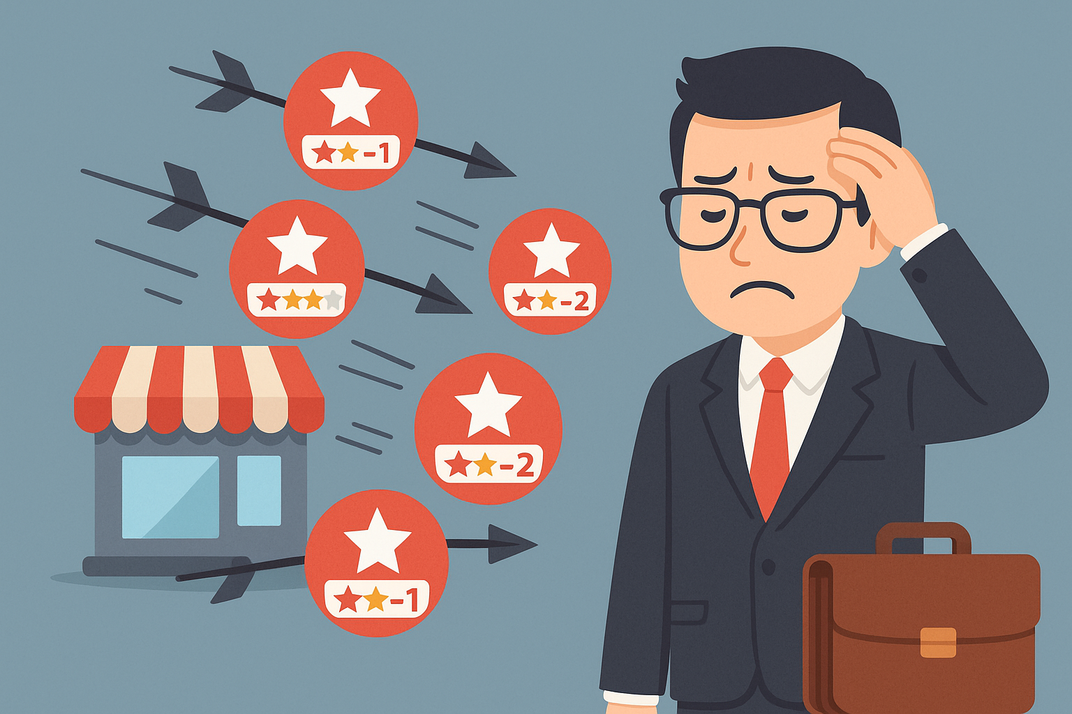đánh giá Google không hiển thị