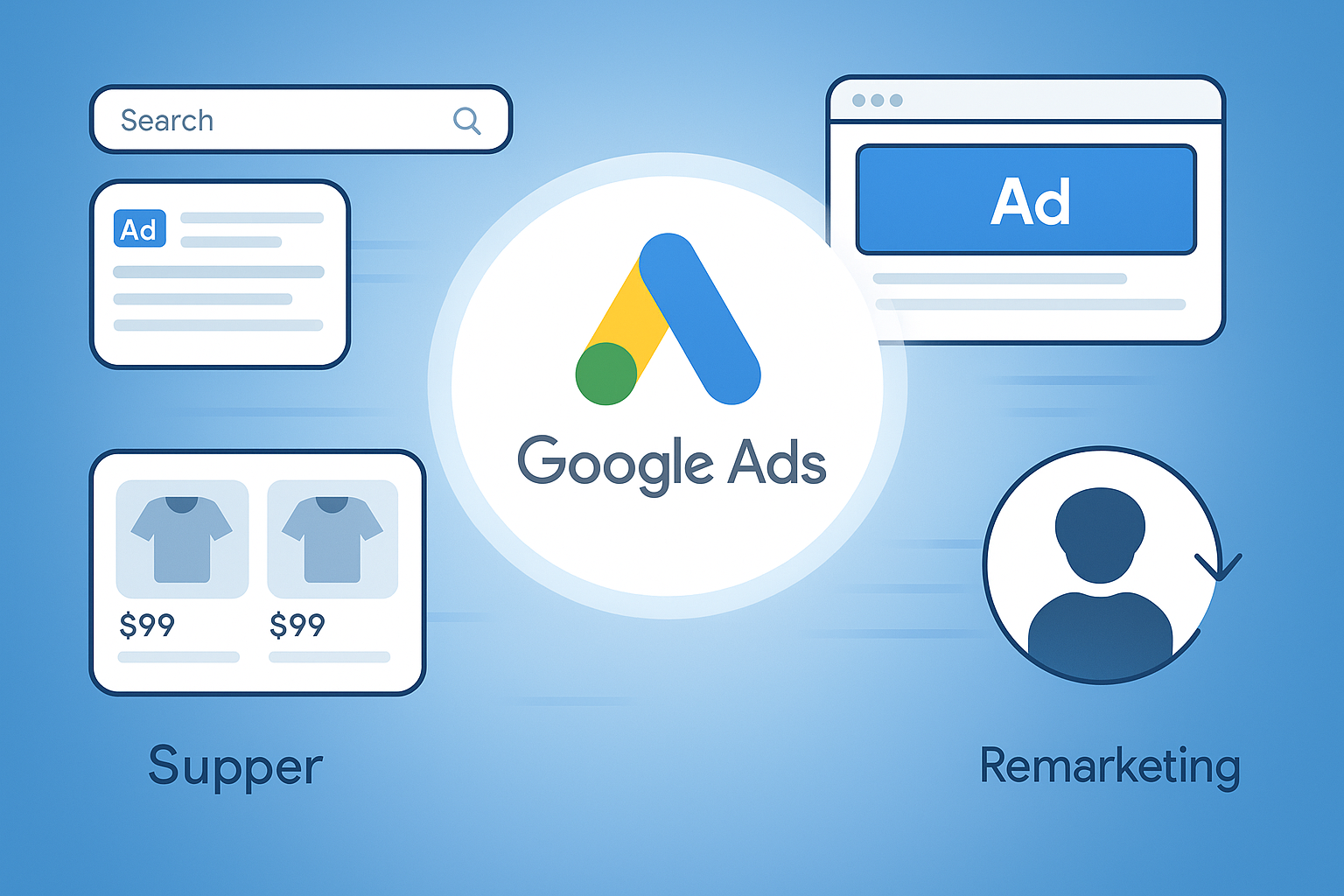 dịch vụ chạy quảng cáo đa kênh của  EBO - Google Ads
