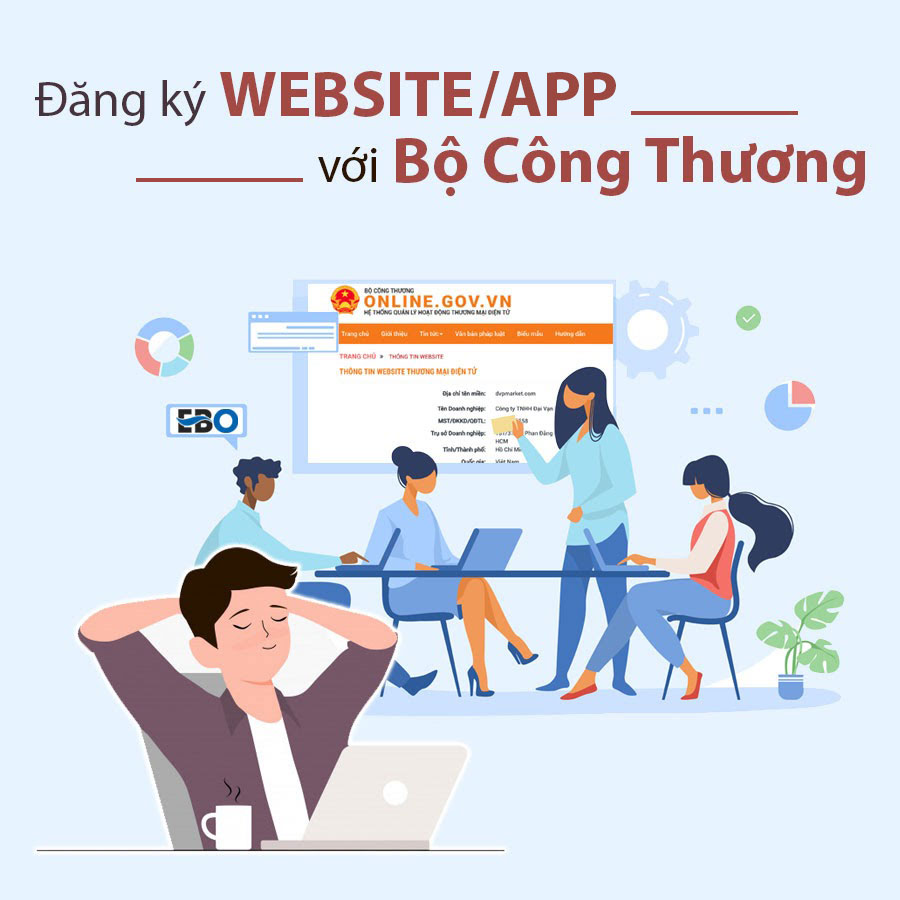 Dịch vụ đăng ký website với Bộ công thương