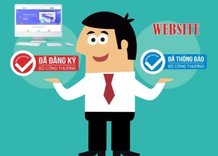 Kiểm tra website đã đăng kí
