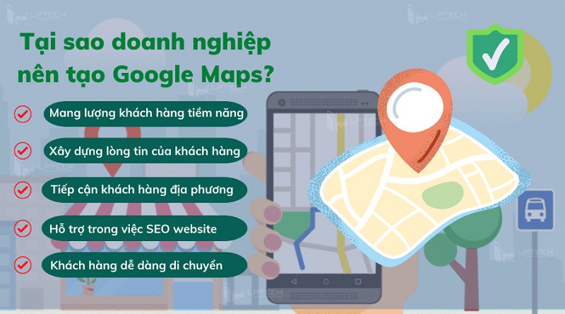 Làm map tiệm nail ở Mỹ